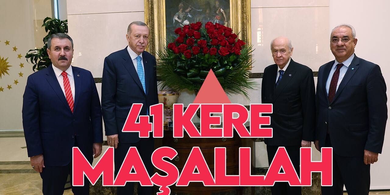 Cumhur İttifakı liderlerinden geçmiş olsun ziyareti