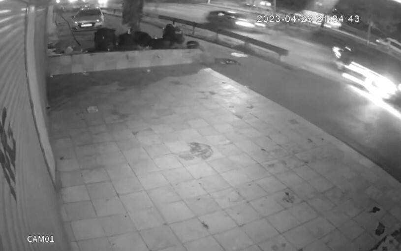 17 yaşındaki motosikletli gencin feci ölümü kamerada
