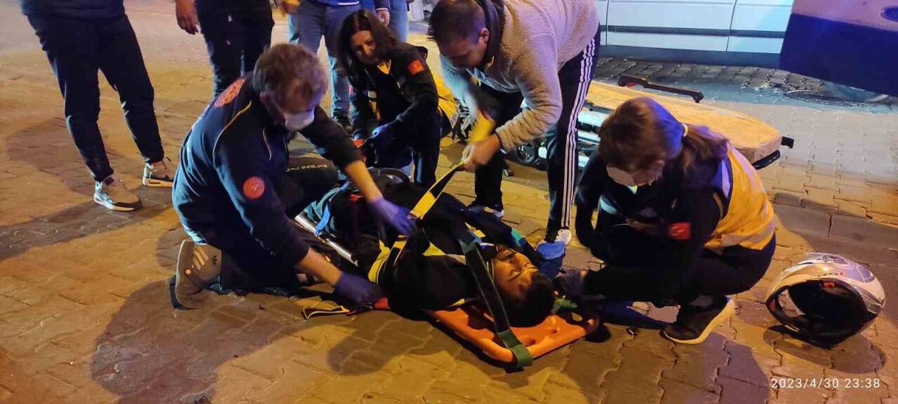 Metrelerce sürüklendi