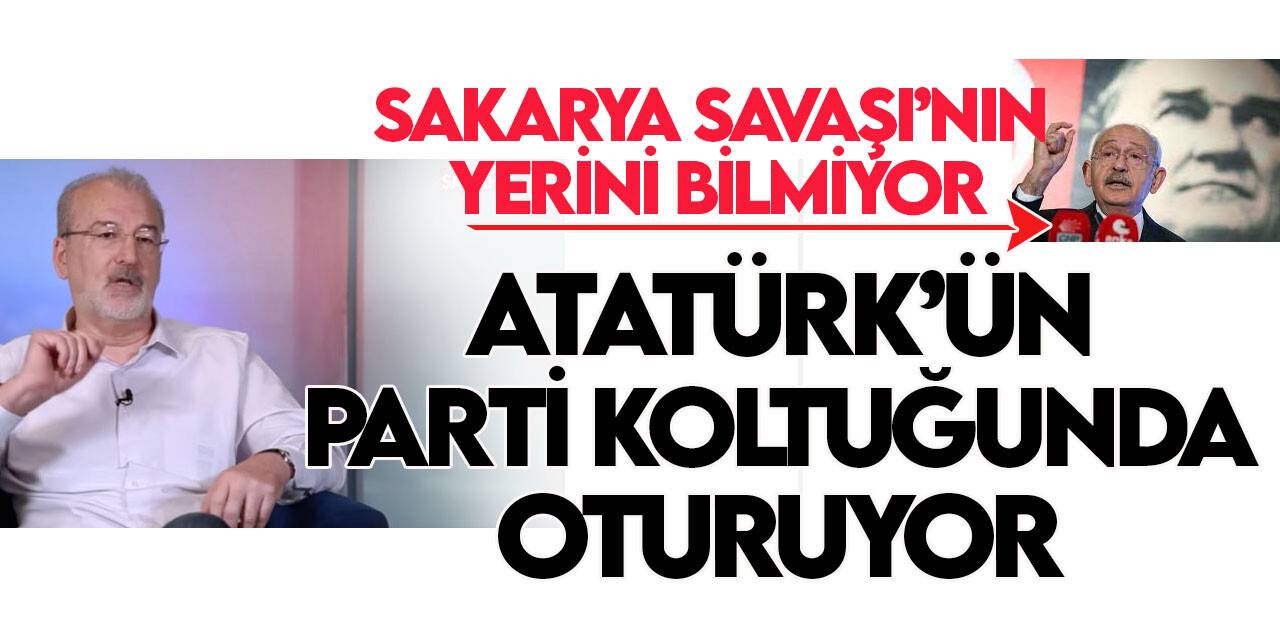 Hulki Cevizoğlu: Sakarya Savaşı’nın yerini bilmeyen adam Atatürk’ün koltuğunda oturuyor