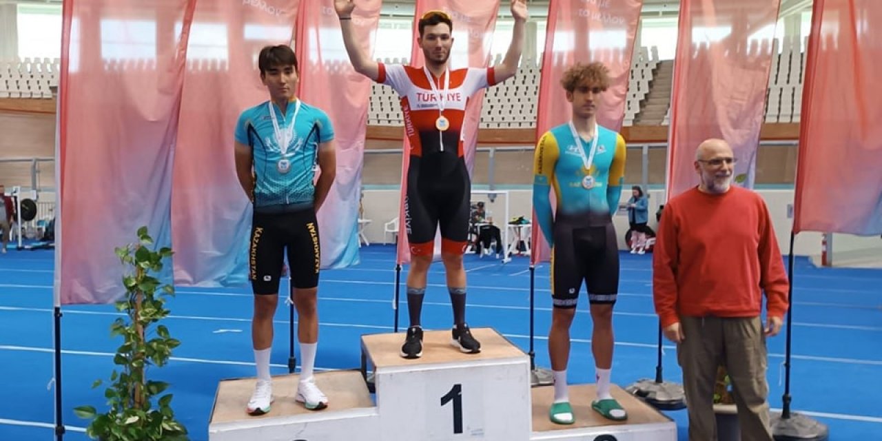 Athens Track Grand Prix'ine Konyalı milli pedallar damga vurdu