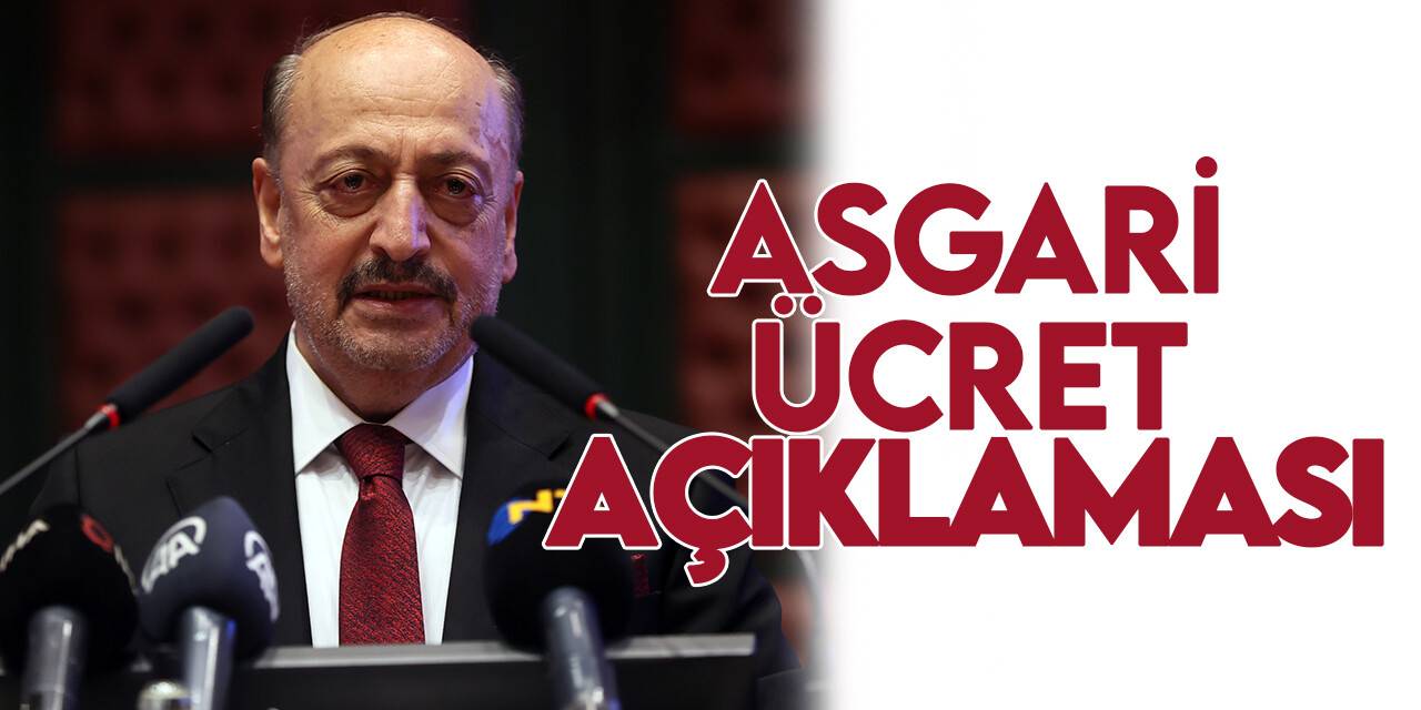 Bakan Bilgin'den asgari ücret ve 3600 ek göstergede yenilik açıklaması
