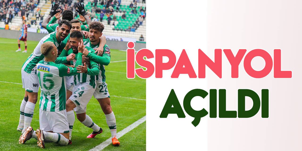 Konyaspor'un İspanyol'u açıldı