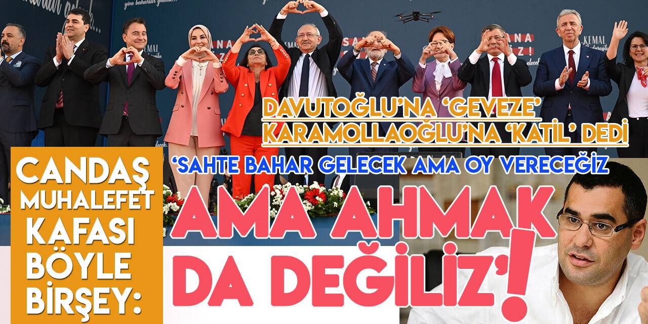 Enver Aysever, Kılıçdaroğlu ve ortaklarını topa tuttu ekledi: Yine de oy vereceğim!