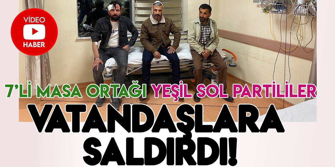Çanakkale’de Yeşil Sol Partililer seçim çalışmalarında kahvehanedeki 4 kişiyi hastanelik etti