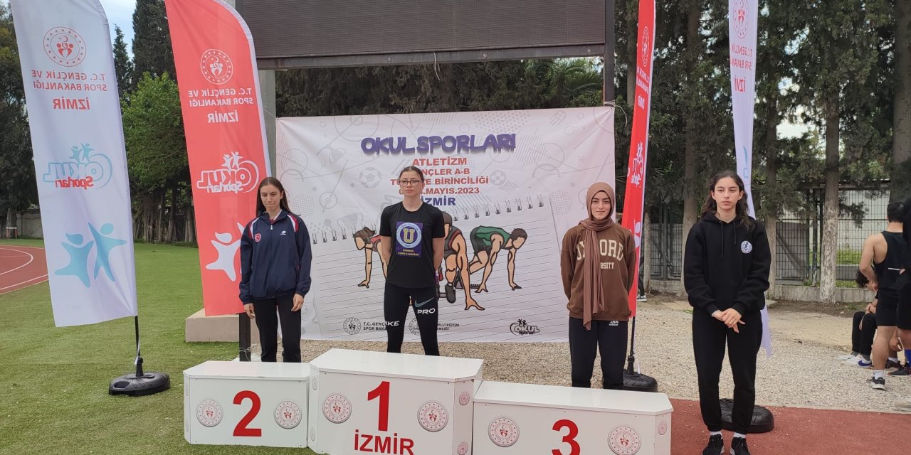 ‘Okul Sporları Atletizm'de Konyalı sporculardan 3 madalya