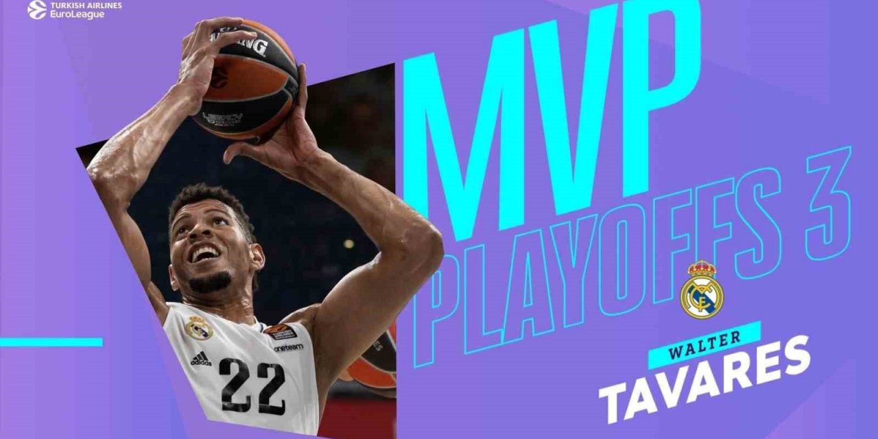 THY Euroleague play-off 3. maçlarının MVP’si Walter Tavares oldu