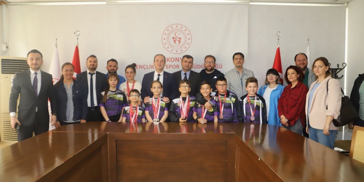 Şahin, Çumralı sporcuları ağırladı