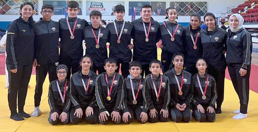 Konya Büyükşehir Belediyespor’dan judoda 13 madalya