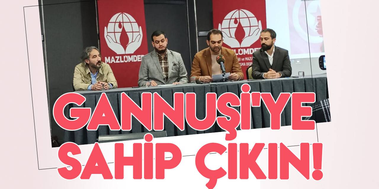 Mazlumder Konya Şubesinden Raşit el-Gannuşi'ye destek çağrısı