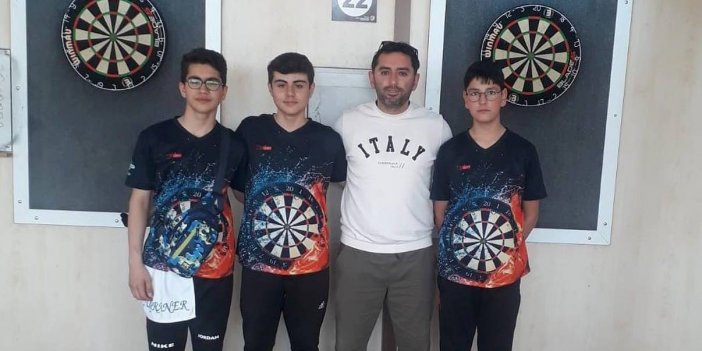 Konya Hisar Gençliksporlu dartçılar Milli Takıma seçildi