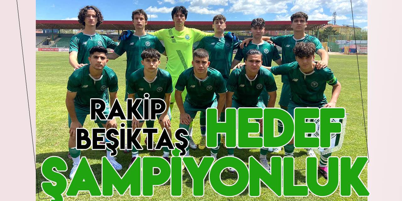 Konyaspor U16'da hedef Türkiye şampiyonluğu