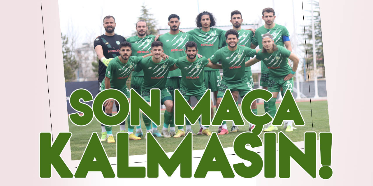 1922 Konyaspor son maça bırakmak istemiyor