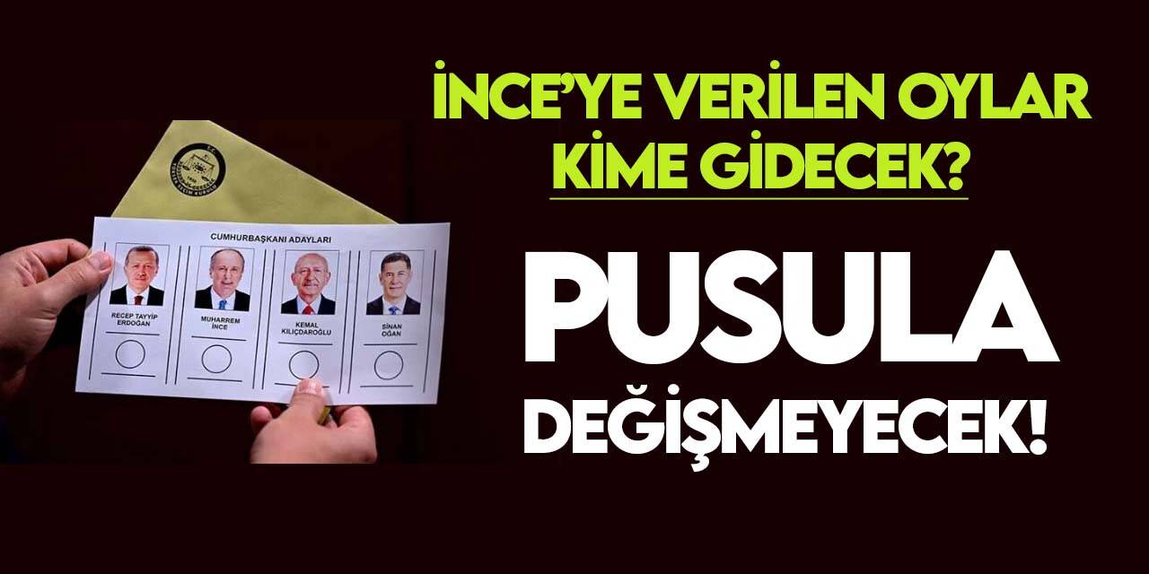 Muharrem İnce'nin  adaylıktan çekilmesi oy pusulalarını değiştirmeyecek