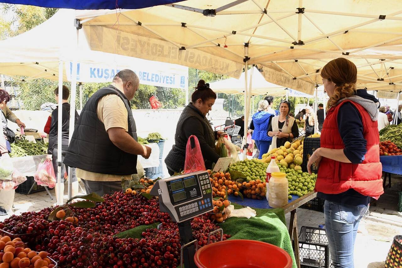 Bu pazarda üreticiler emeklerinin karşılığını alıyor