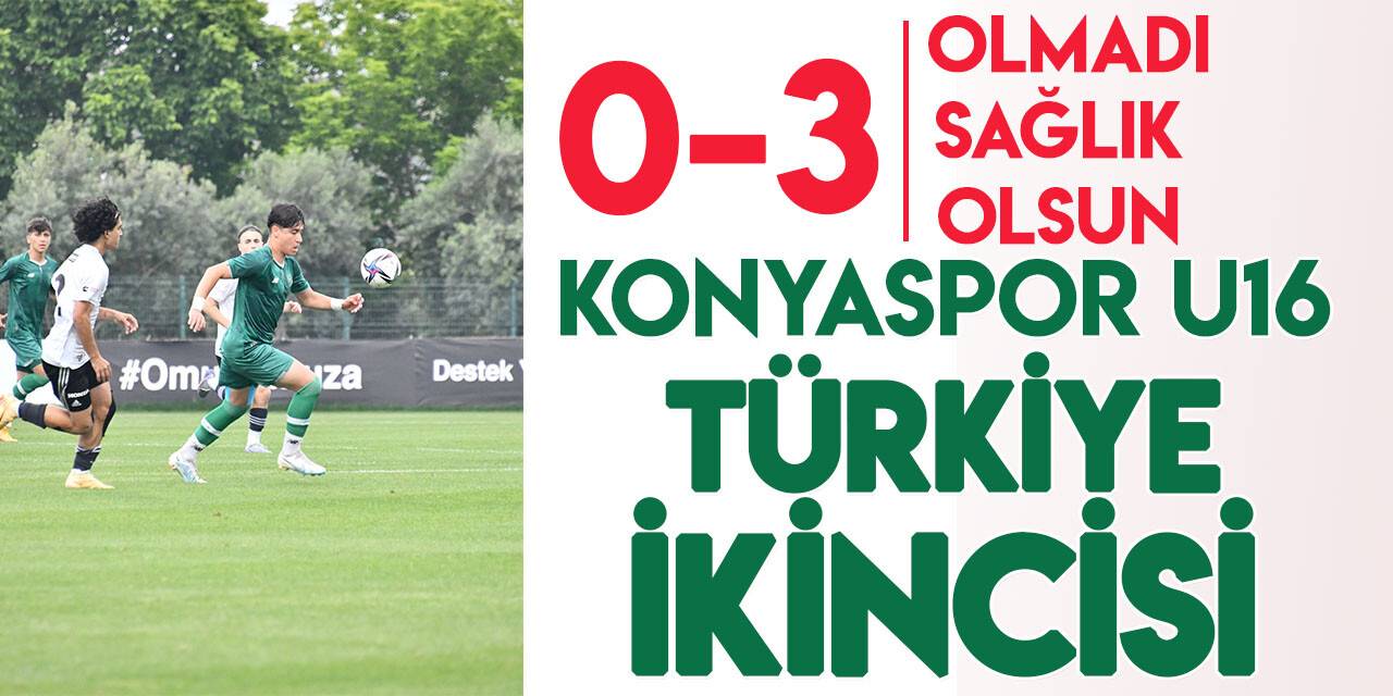Konyaspor U16, Türkiye ikincisi oldu