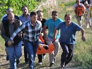 KELKİT ÇAYINDA BOĞULDU