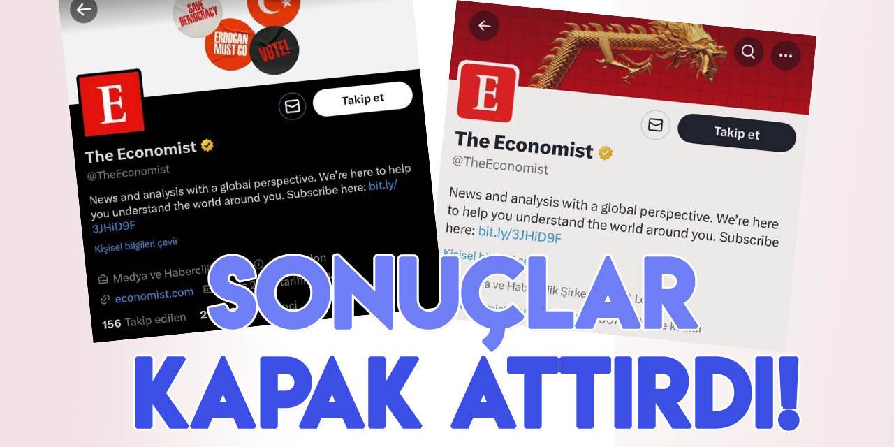 The Economist o kapağı kaldırdı!