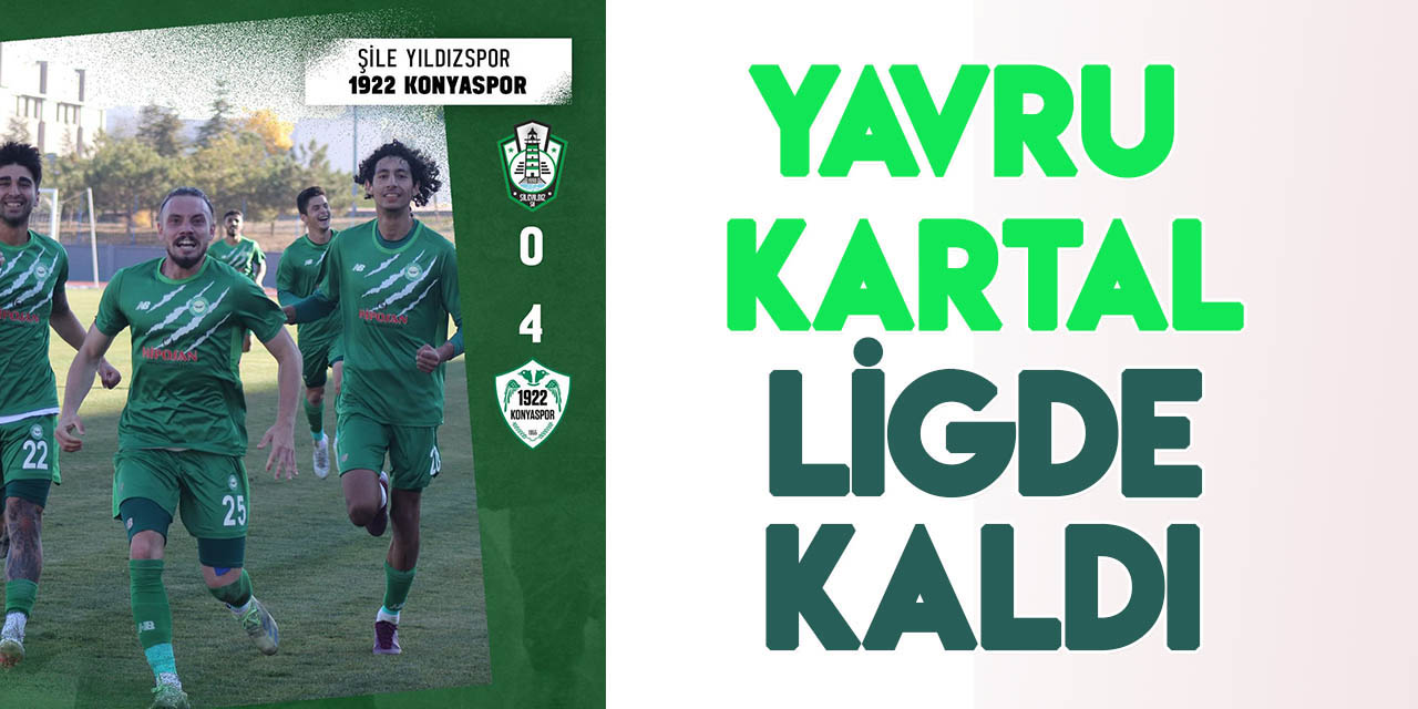 1922 Konyaspor ligde kalmayı garantiledi