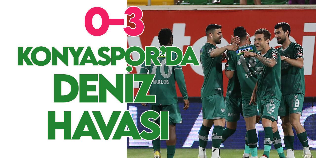Konyaspor Alanya deplasmanında farklı kazandı