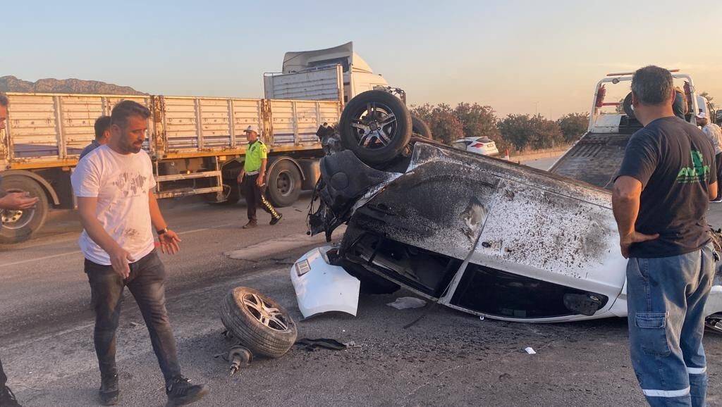 Trafik kazası: 5 yaralı