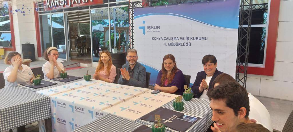 İŞKUR, Gökçem Down Kafe'yi ziyaret etti