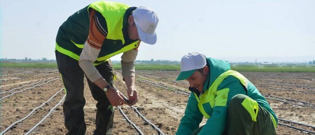 Ereğli'de yılın ilk fide ekimi gerçekleştirildi