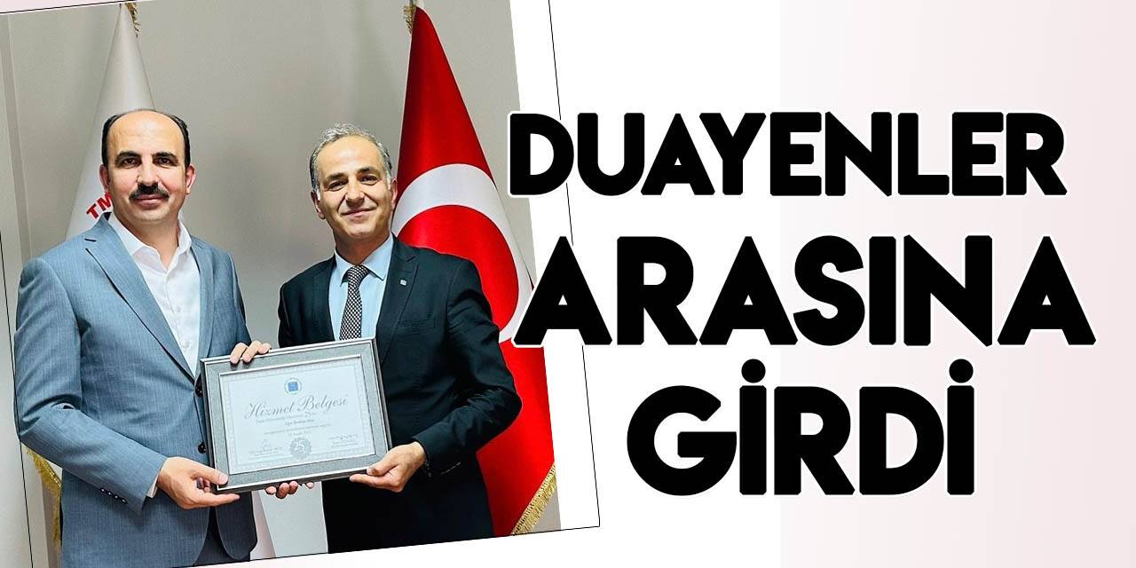 Konya Büyükşehir Belediye Başkanı Uğur İbrahim Altay duayenler arasına girdi