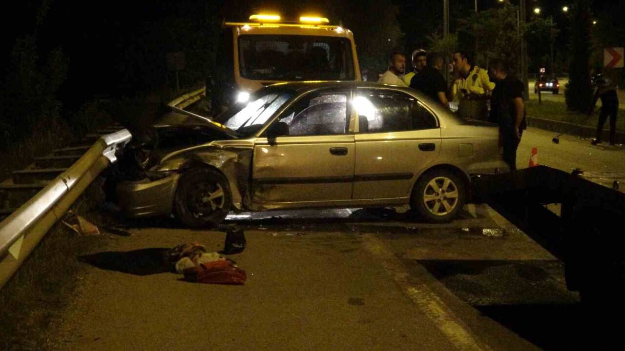 Trafik kazasında 4 yaralı