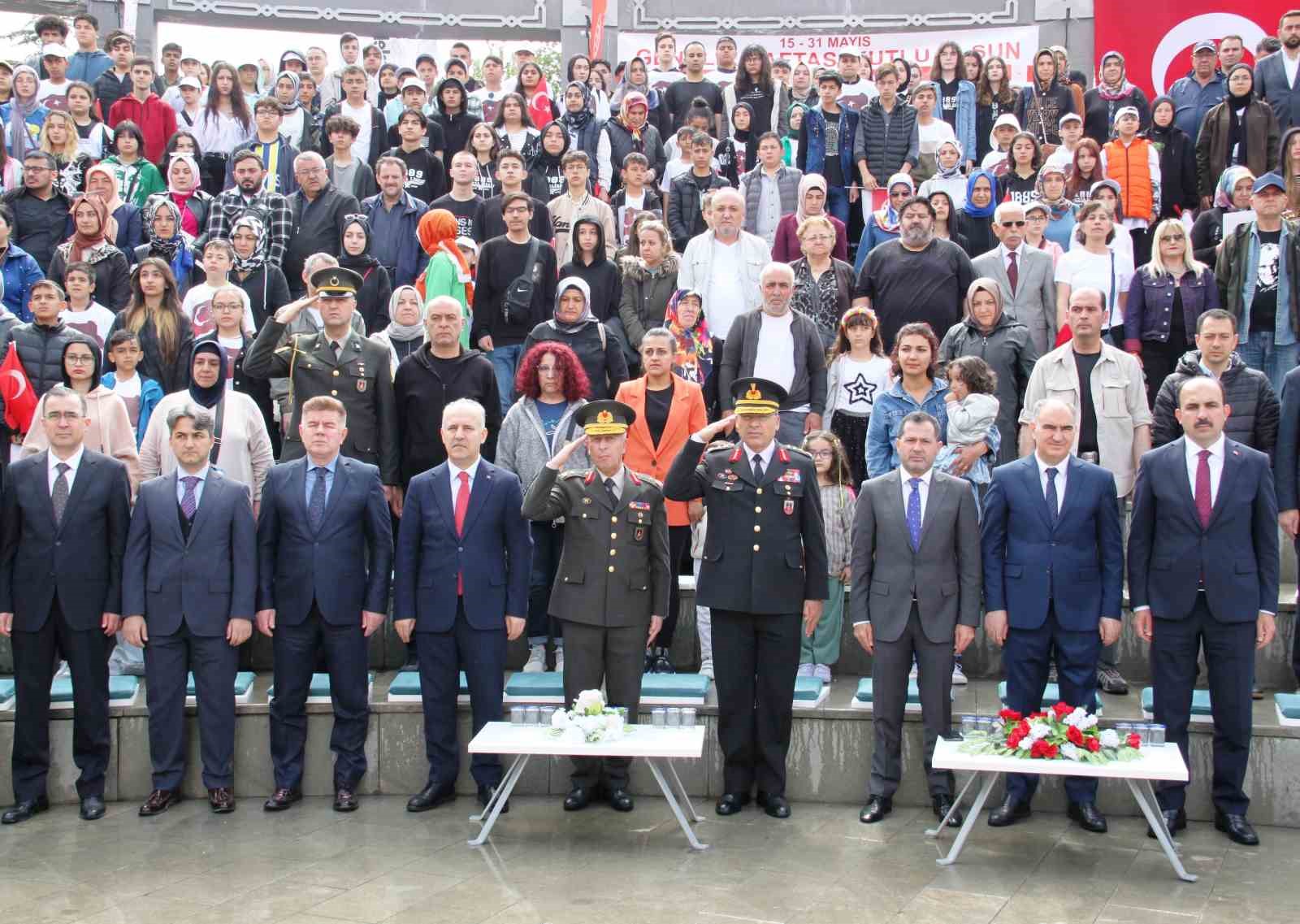 Konya’da 19 Mayıs çeşitli etkinliklerle, coşkuyla kutlandı