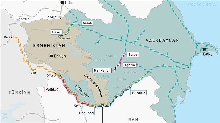 Türkiye ile Türk dünyasını birbirine bağlayacak Zengezur Koridoru’nun önemi nedir? (Tıkla&Dinle)