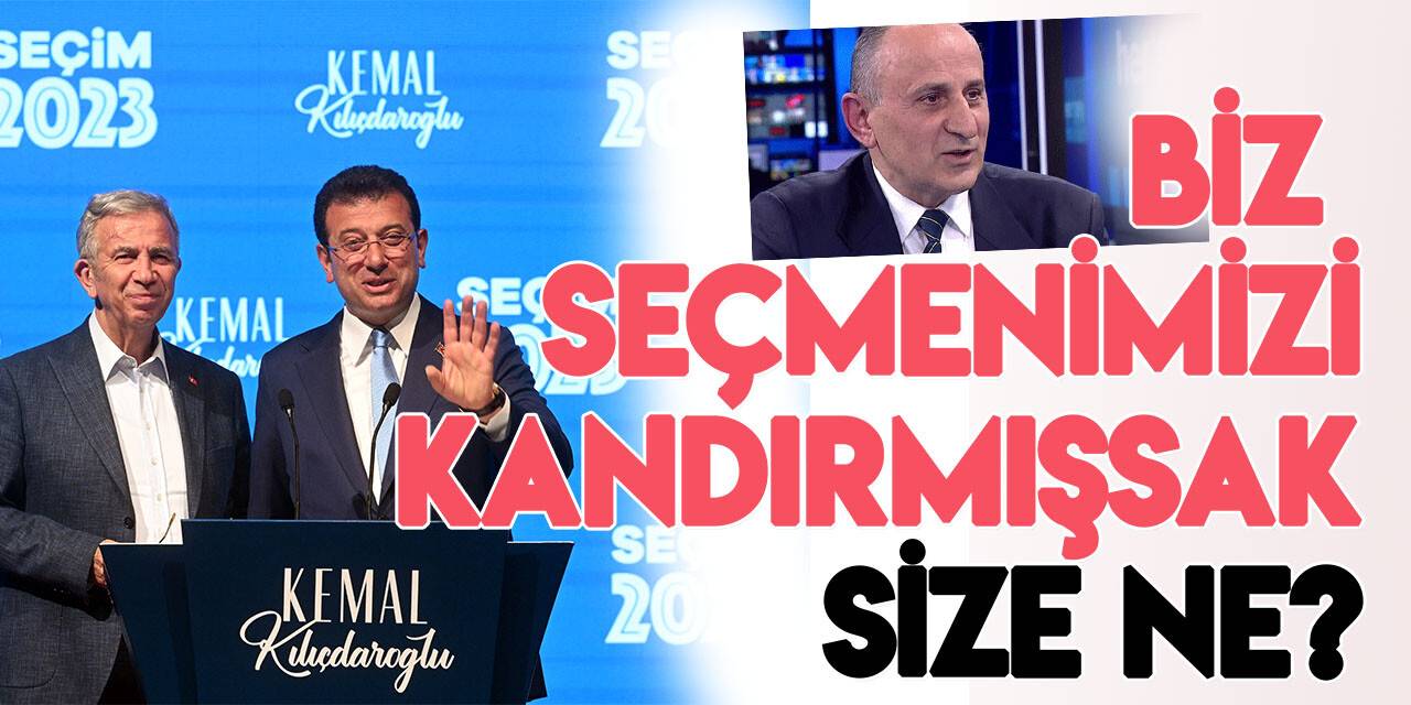 CHP'li Dursun Çiçek'ten manipülasyon yorumu: Biz seçmenimizi kandırmışsak size ne?