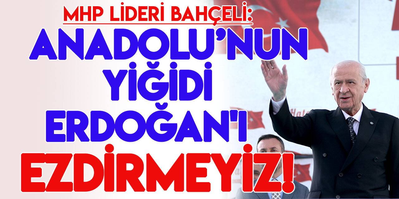 MHP Lideri Bahçeli, Hatay'daki Konya Konteyner Kent'te konuştu