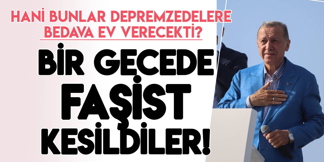 Cumhurbaşkanı Erdoğan açıkladı: Çadırların sularını kesmişler!