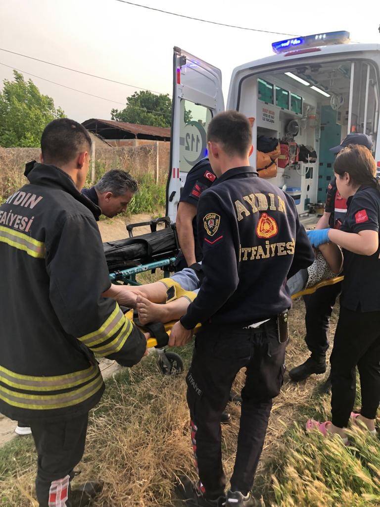 Otomobil şarampole uçtu: 2 yaralı