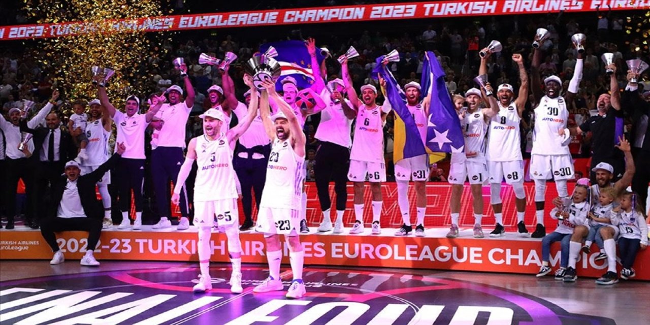 Turkish Airlines Euroleague’de  şampiyon  Real Madrid
