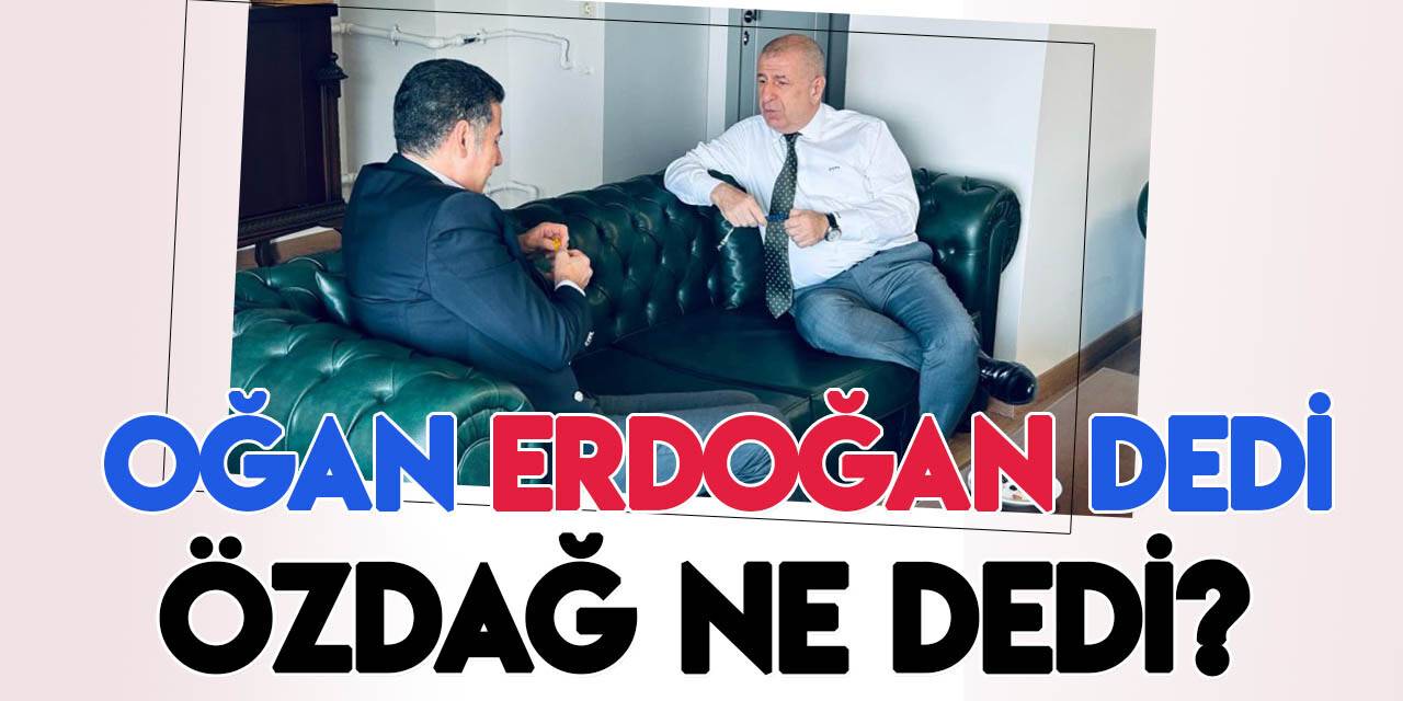 Sinan Oğan'ın Erdoğan'a destek kararının ardından Ümit Özdağ'dan ilk tepki