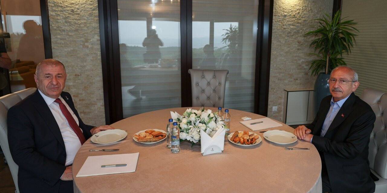 Kılıçdaroğlu, Zafer Partisi Genel Başkanı Özdağ ile görüştü