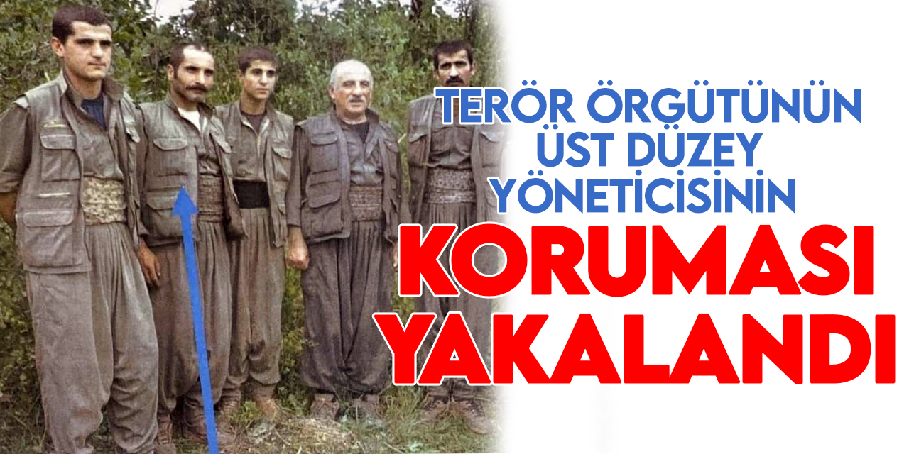 Terör örgütünün üst düzey yöneticisi Duran Kalkan'ın koruması yakalandı
