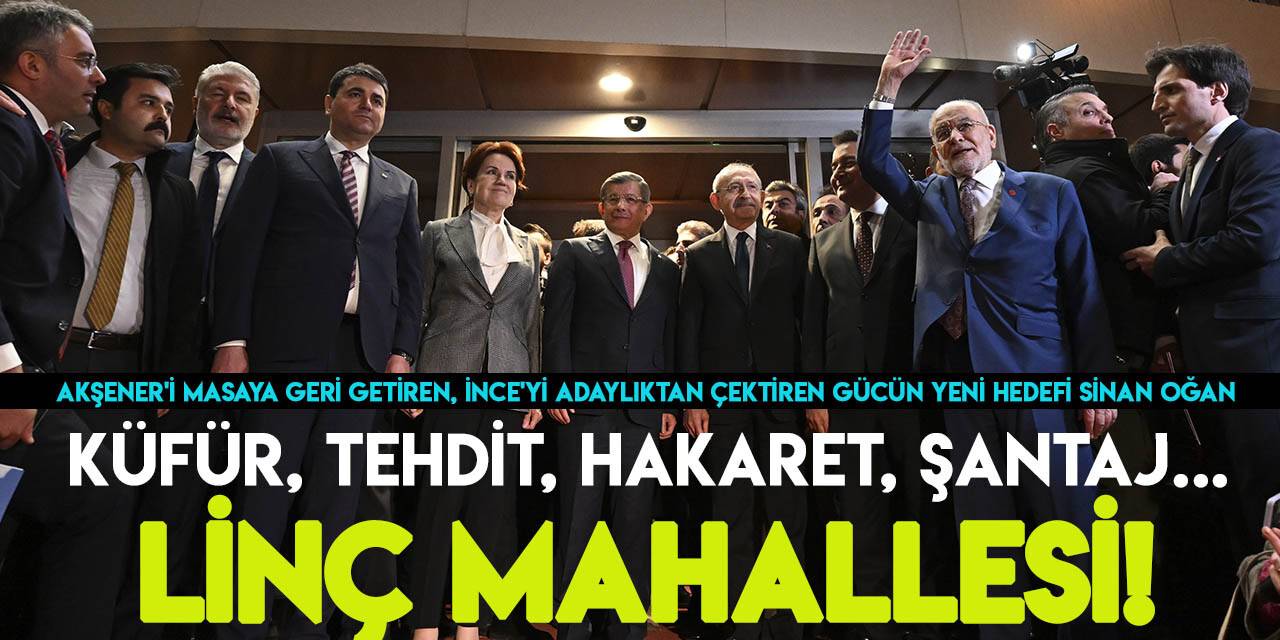 Küfürcü, hakaretçi, tehditçi, şantajcı "Linç Mahallesi"nin yeni hedefi Sinan Oğan