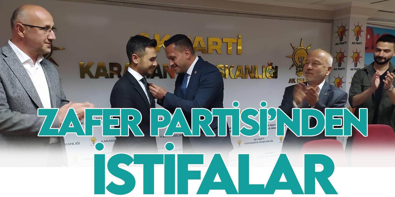 Zafer Partisi’nde  istifalar sürüyor