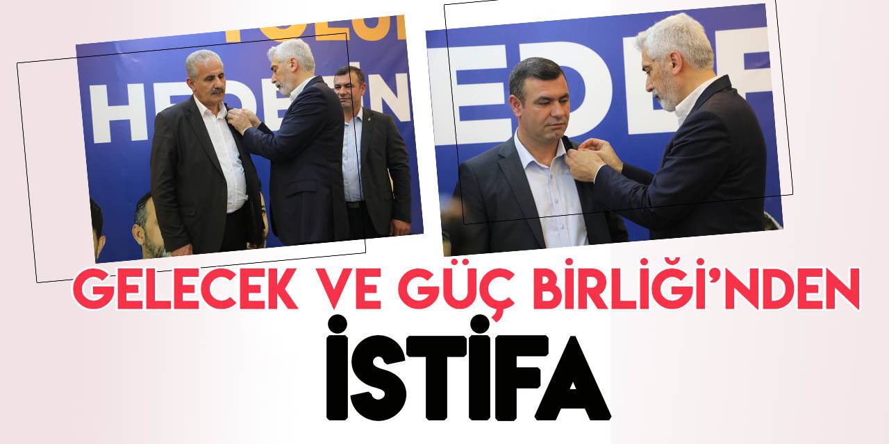 Diyarbakır’da Gelecek Partisi ve Güç Birliği Partisi’nden istifa