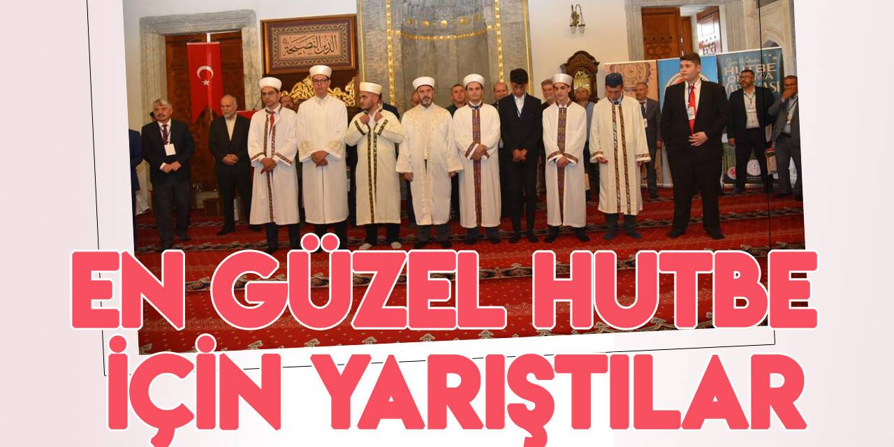 Genç Hatipler Hutbe Okuma Yarışması Bölge Finali Konya'da yapıldı