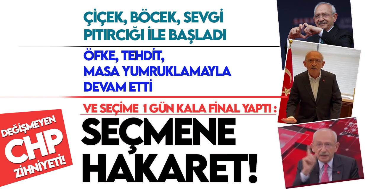 Kılıçdaroğlu'ndan Erdoğan'a oy verecek seçmenlere hakaret!