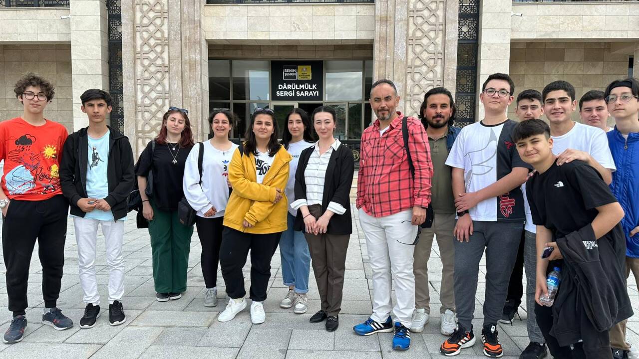 Külltür adına da takdir edilesi bir okul: Selçuklu Teknik Lise