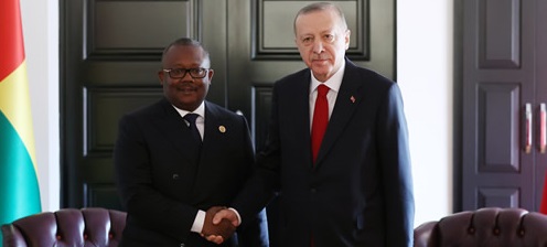 Gine Bissau Cumhurbaşkanı Embalo'dan Cumhurbaşkanı Erdoğan'a tebrik telefonu
