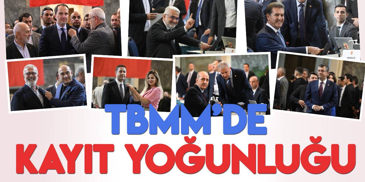 Meclis ne zaman açılacak?  TBMM'de kayıt yoğunluğu
