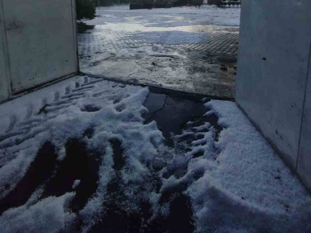 Sağanak ve dolu hayatı olumsuz etkiledi