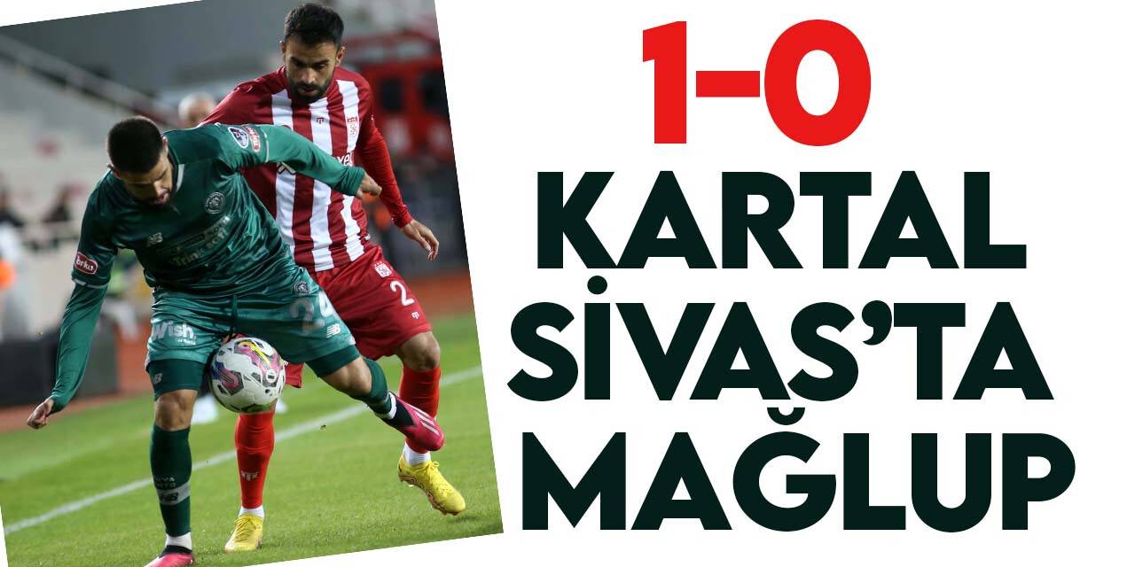 Sivasspor: 1 - Konyaspor: 0 (MAÇ SONUCU)