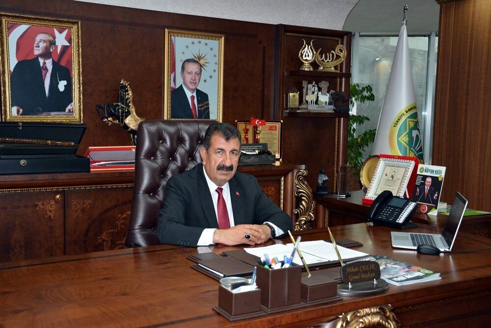 TÜDKİYEB Genel Başkanı Çelik ""Süt-yem paritesi en az 1,5 olmalıdır"